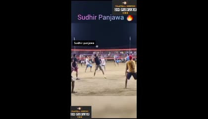 must watch 👉👉 volleyball shooting on Punjab
