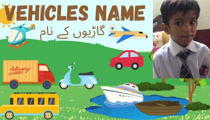 Vehicles Name l Learn Transport Names l Vehicles Name for kids l