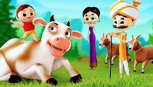 ईमानदार गाय और किसान - Honest Cow and Farmer Hindi Kahaniya Moral Stories Videos