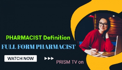 FULL FORM PHARMACIST and define pharmacist
