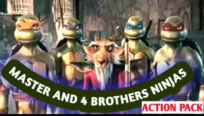 [MASTER & 4 BROTHERS NINJA]HINDI ACTION ADVENTURE