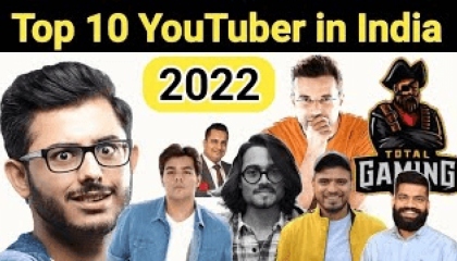 Top 10 Indian youtubers who earned more  Top 10 reachest youtubers