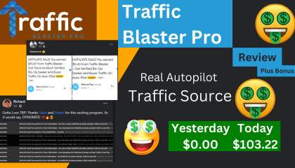 Traffic Blaster Pro Review - The Most Advanced Automatic Traffic Source!