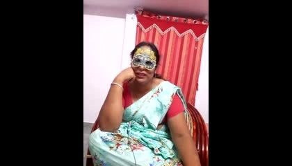 Hindi saree aunty live