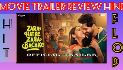 Zara Hatke Zara Bachke - Official Trailer  Vicky K & Sara Ali K  Dinesh V