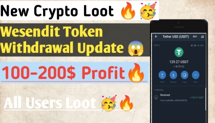 New Crypto Loot 🔥!Earn 100-200$ Daily 🔥All Users Loot 😱