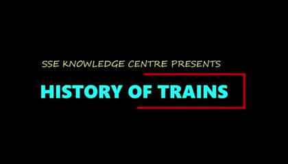 TRAINS FACTS AND HISTORY