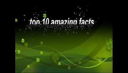 SOME AMAZING FACTS TO SEE