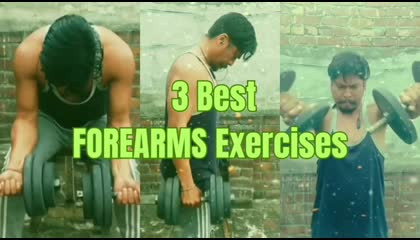3 Best Exercises for Bigger FOREARMS  Info by Heer ML Gangaputra  fitness