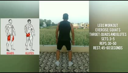 SQUATS  Best LEGS Exercise  Info by Heer ML Gangaputra  heermlgangaputra