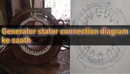 generator stator connection