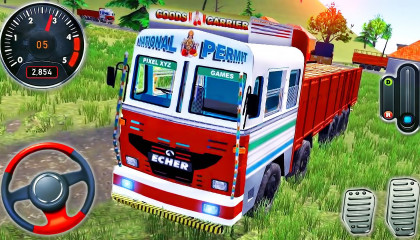 Offroad Indian Truck Driver Simulator 2 - Cargo Duty Truck Driving - Android Gam