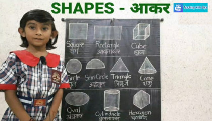 Shapes, Name of Shapes, आकार, Geometry, Geometric Shapes for Kids.