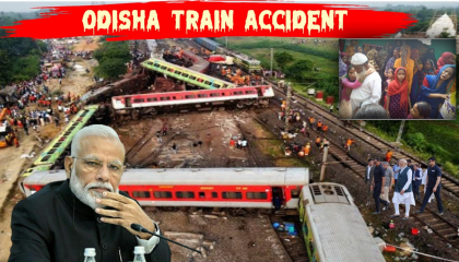 Odisha train accident: এক্সপ্রেস ট্রেন দুটোর ভয়াবহ দূর্ঘটনা