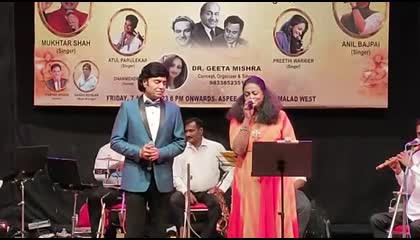 Phool Tumhe  Mukhtar Shah & Preethi Live Cover Performing Romantic Love Song