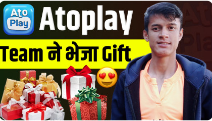 Atoplay ने भेजा Gift 🎁 / Special Gift From Atoplay 😍 / आज तो दिल खुश हो गया 🥳