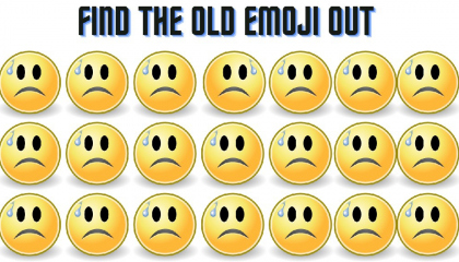 Find the old emoji outHow good are your eyes32