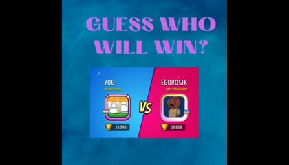 Guess who will win