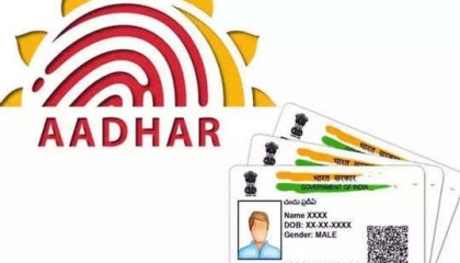 Adhaar related services work from home