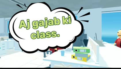 Online class me mauj masti wala comedy video.