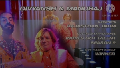 Indian Got Talent( Divyansh_ Manuraj)❤❤🙏🙏🙏🙏