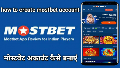 how to create most bet account