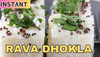 Rava Dhokla 😋🌿 - 💯 yummy and Easy Breakfast