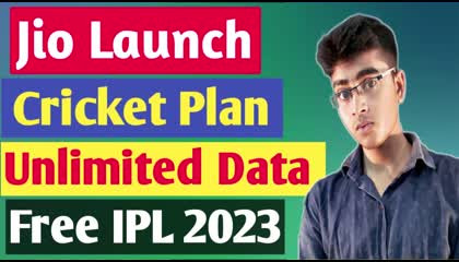 Jio IPL Unlimited Free Data  Jio Cricket Plan  IPL Jio New Plan 2023