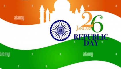 Happy anniversary republic day ,26 January