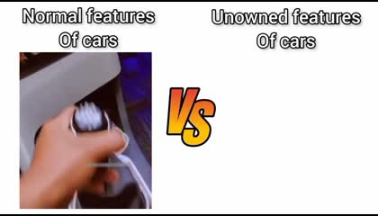 Normal VS Unowned Features Of Cars 🤯  funnymemesvideo