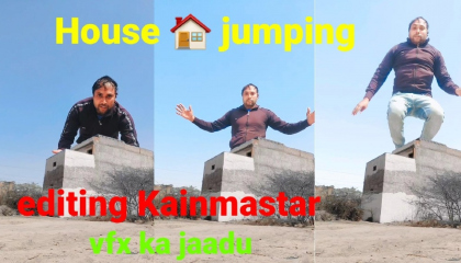 House 🏠 jumping magical video
