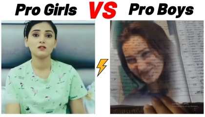 Pro girls vs Pro boys meme meme memes atoplay mrshark