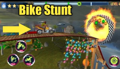Bike Stunt game। Video games। Bike  bikeriding bestgames