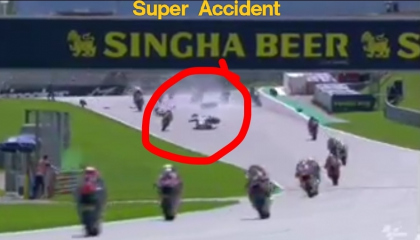 Super Bike Accident