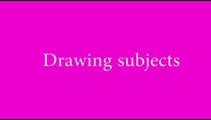 Drawing skills/subjects.