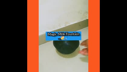 Magic Milk Fountain 🎨🖌️  Milk Fountain Sanskriti Art & Craft 🎨🖌️...