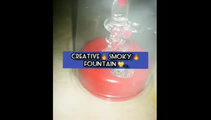 Creative 🔥 Smoky 🔥 Fountain 💛...smokyfountain.harharmahadev .creativity🧡