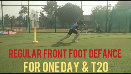Regular and advance front foot defance