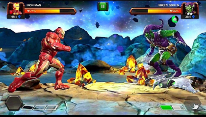 Ironman Vs Green Goblin fighting video??/spiderman2 movie villain green goblin