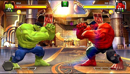 Hulk Vs Red hulk amazing fighting video ????