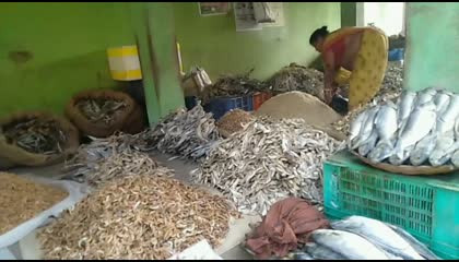 dry fish market Tihidi