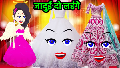 जादुई लहंगा और सैंडल II Hindi Kahani II Rani Pari II Cartoon Story II Story  II | AtoPlay