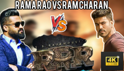 RRR 🔥💥🌟 रामा राव vs राम चरण Fight sence 🌟 देश भक्त movie