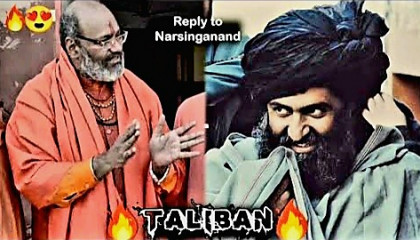 🔥Taliban reply to yati narsinganand 💯 Taliban  Muslim boy's reply