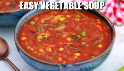 Vegetable Soup Recipe - QUEEN OF THE KITCHEN