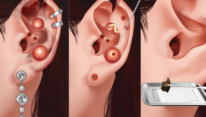 Asmr Ear Blackhead Removal Animation  Asmr Treatment And Cleaning Animation