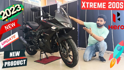 Hero Xtreme 200s 4v New Model 2023 New Update New Features Detail Review