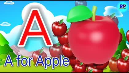 A for apple  abcd  a for apple b for ball c for cat  अ से अनार phonics song