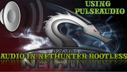 How to fix sound problem in Kali nethunter roolless using pulseaudio