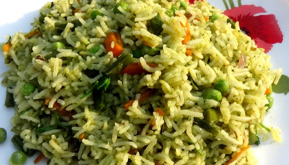 Corainder rice recipe//Fried rice//Delicious rice recipes ,